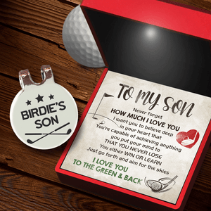 Golf Marker - Golf - To My Son - Just Go Forth And Aim For The Skies - Gata16001