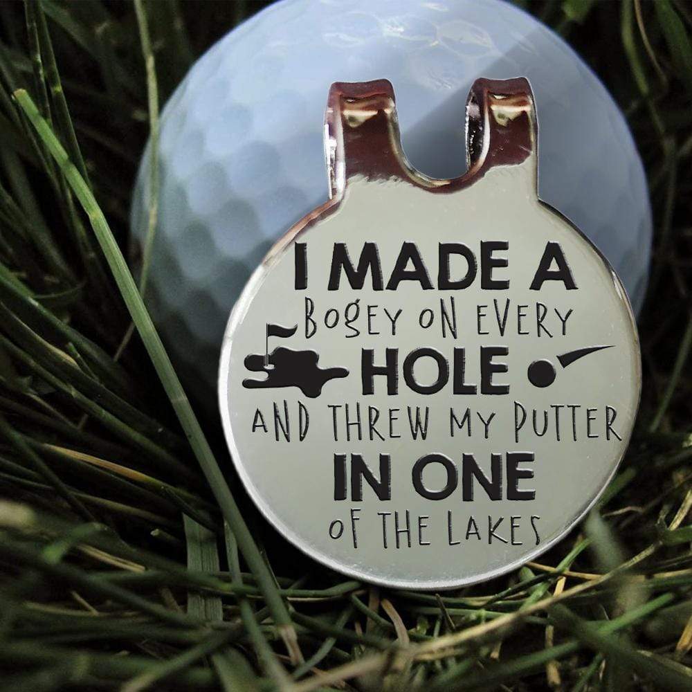 Golf Marker - Golf - To Myself - I Made A Bogey On Every Hole - Gata34001