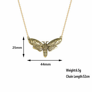 Hawkmoth Necklace - Roman - My Lady - I Love You - Gnzs13002