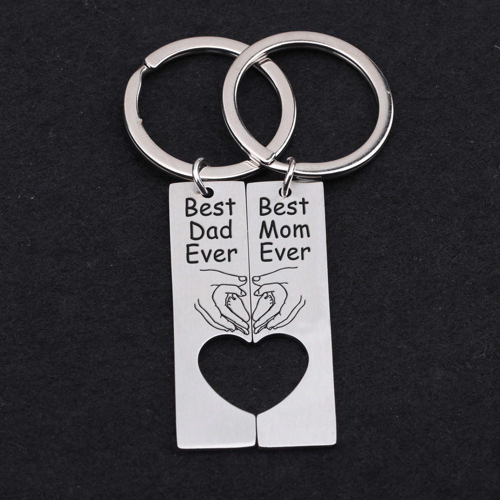 Best dad hot sale ever keychain