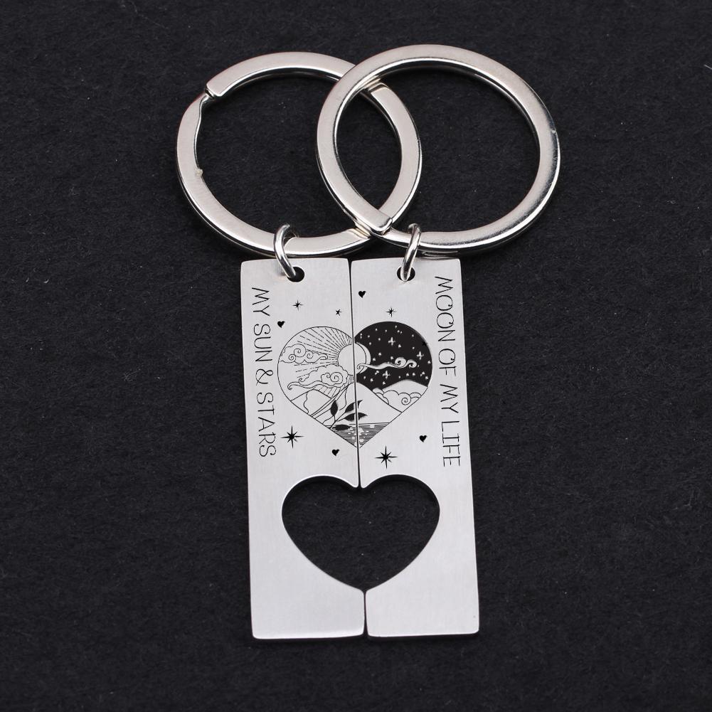 Couple Keychain Set – Reflection of Memories