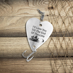 Heart Fishing Lure - Fishing - To My Girlfriend - Love You At First Bait  - Gfc13006