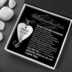 Heart Fishing Lure - To My Future Husband - You Are The Greatest Catch Of My Life - Gfc24001