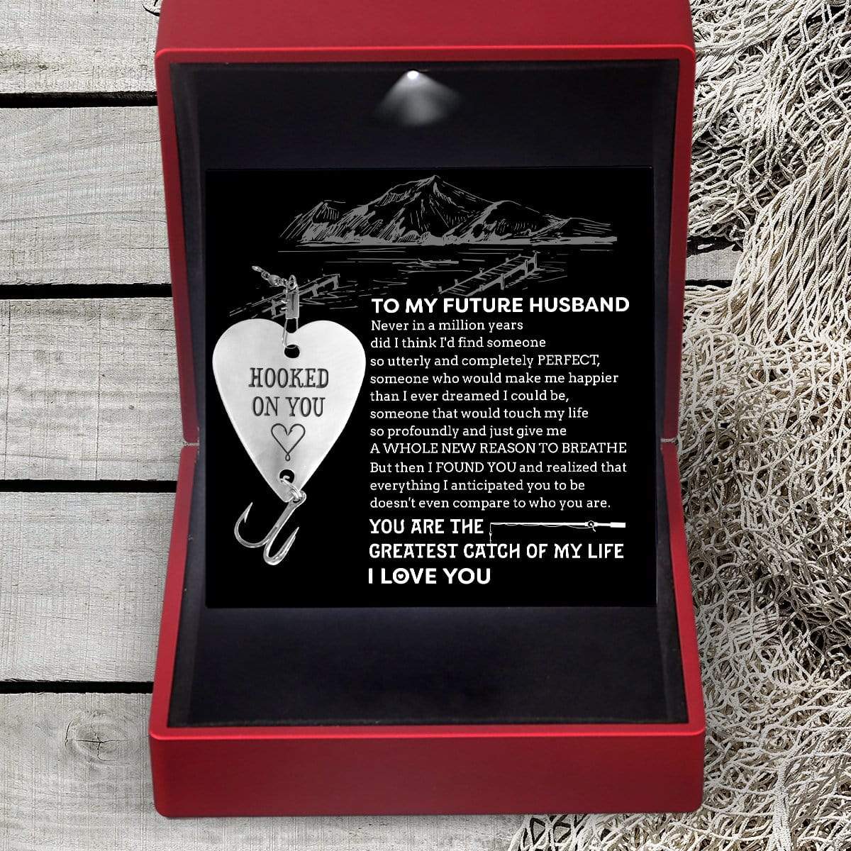 Heart Fishing Lure - To My Future Husband - You Are The Greatest Catch Of My Life - Gfc24001