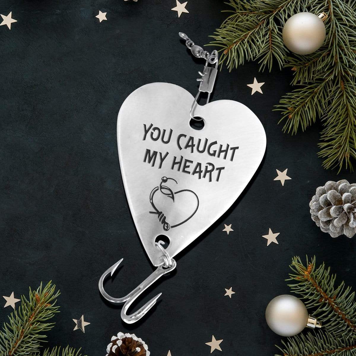 Heart Fishing Lure - To My Son - You Complete Me By Your Warm Heart And Soul - Gfc16001