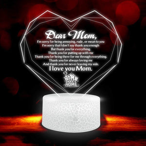 Heart Led Light - Family - To Mom - Thank You For Everything - Glca19002