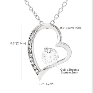 Heart Necklace - Family - To My Mother-in law - I'm Blessed To Have You In My Life - Gnr19030