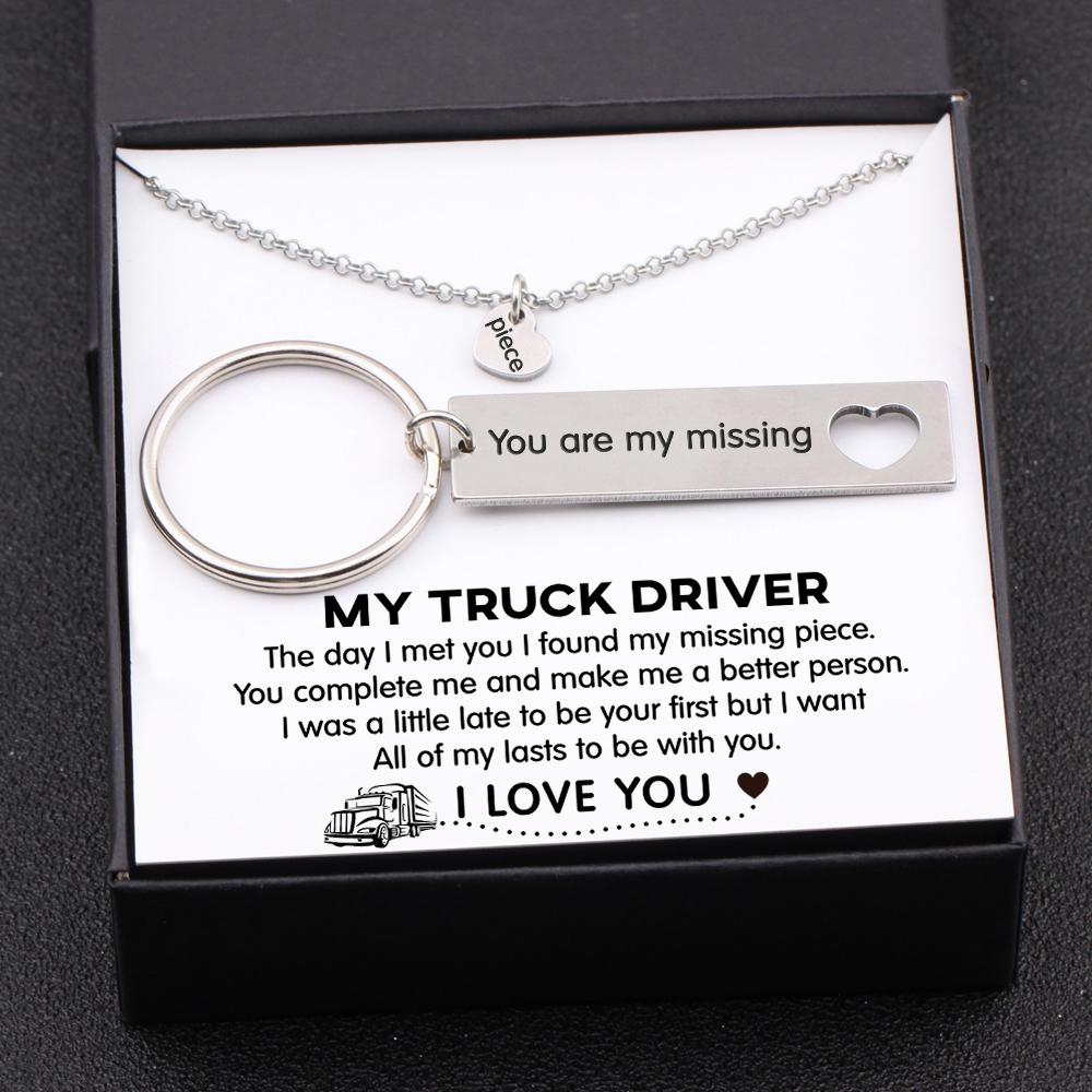 Truck on sale driver keychain