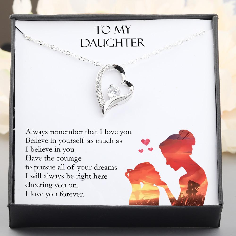 To my daughter on sale necklace