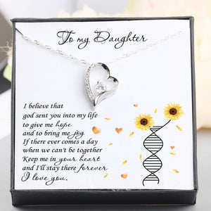 Heart Necklace - To My Daughter - Keep Me In Your Heart - Gnr17002