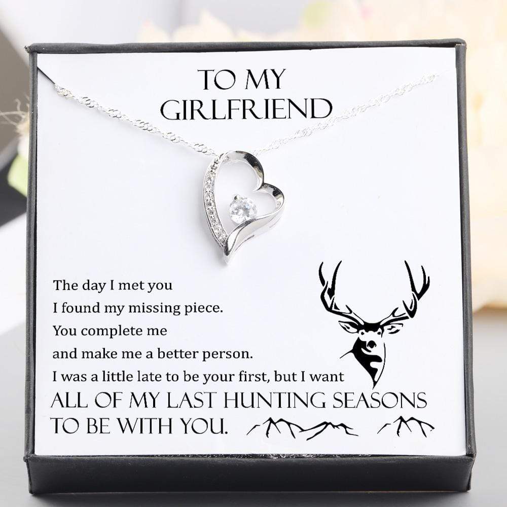 Heart Necklace - To My Girlfriend - All Of My Last Hunting Seasons To Be With You - Gnr13007