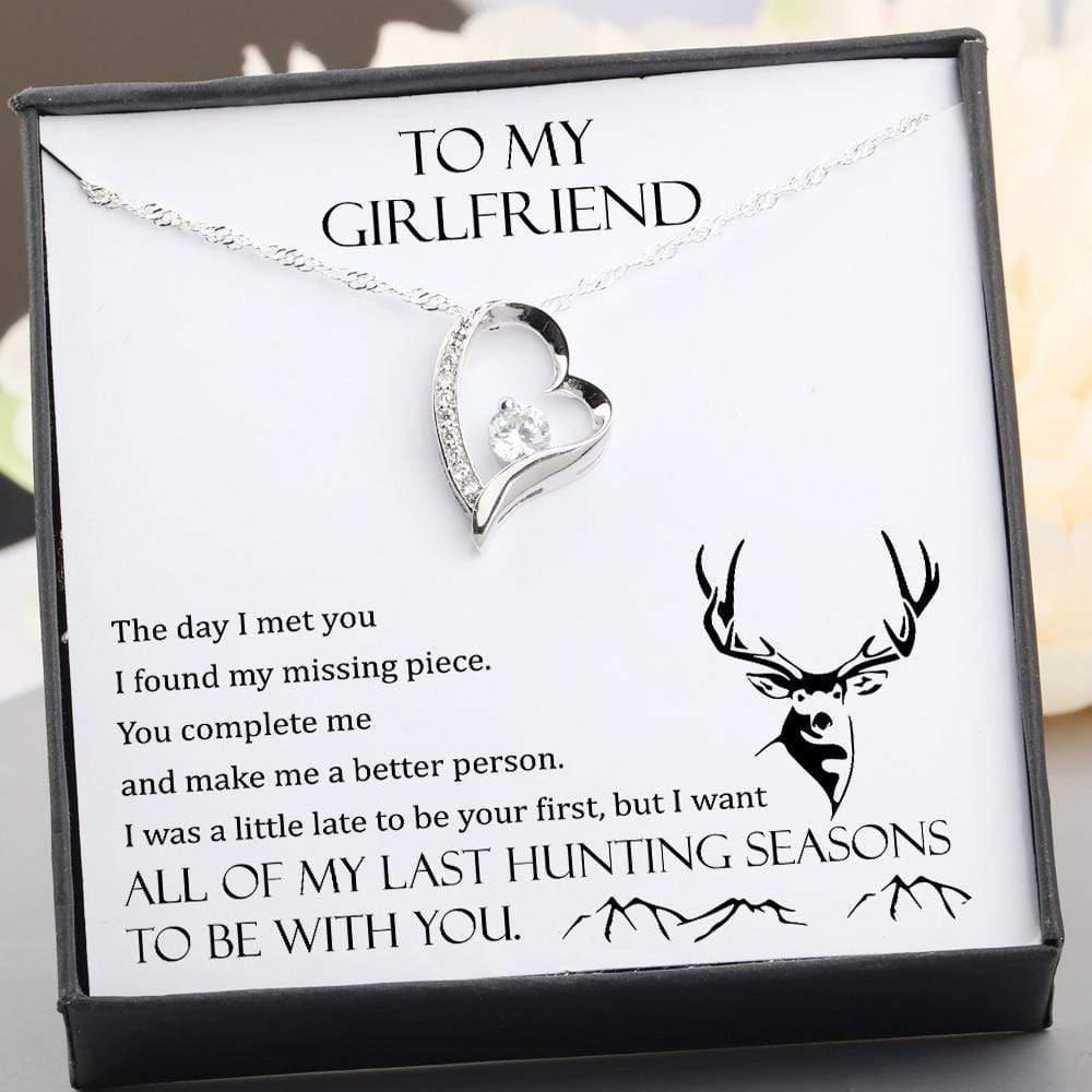 Heart Necklace - To My Girlfriend - All Of My Last Hunting Seasons To Be With You - Gnr13007