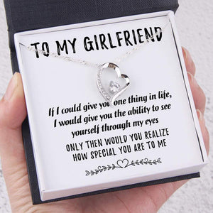 Heart Necklace - To My Girlfriend - How Special You Are To Me - Gnr13001