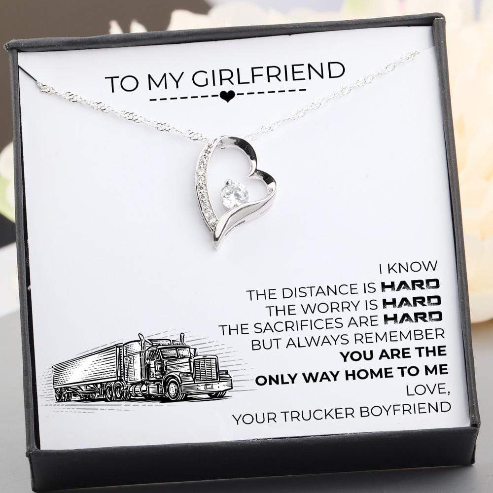 Heart Necklace - To My Girlfriend - You Are The Only Way Home To Me - Gnr13015