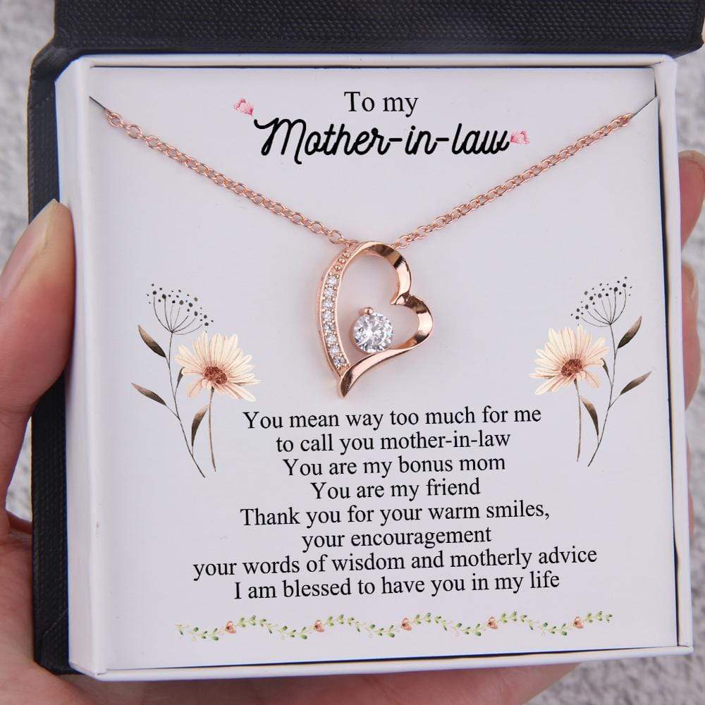 Mother's sales heart necklace