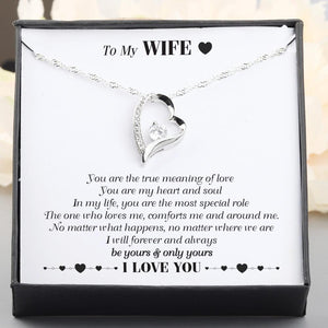 Heart Necklace - To My Wife - You Are The True Meaning Of Love - Gnr15025