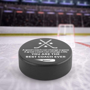 Hockey Puck - Hockey - To My Coach - You Are The Best Coach Ever - Gai35002