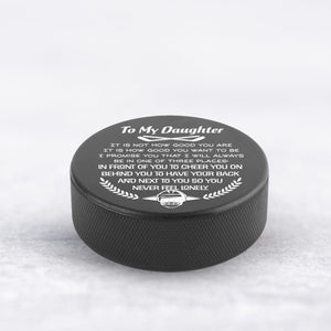 Hockey Puck - Hockey - To My Daughter - I Love You - Gai17006