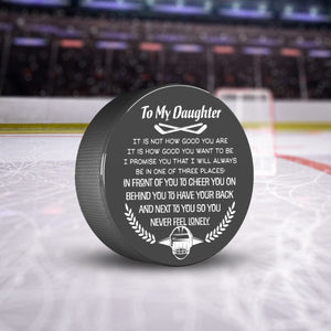 Hockey Puck - Hockey - To My Daughter - I Love You - Gai17006