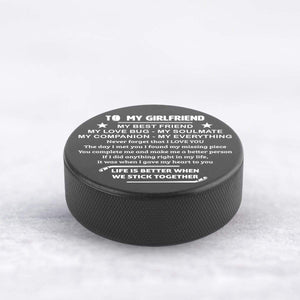 Hockey Puck - Hockey - To My Girlfriend - You Make Me A Better Person - Gai13005