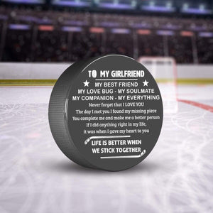 Hockey Puck - Hockey - To My Girlfriend - You Make Me A Better Person - Gai13005
