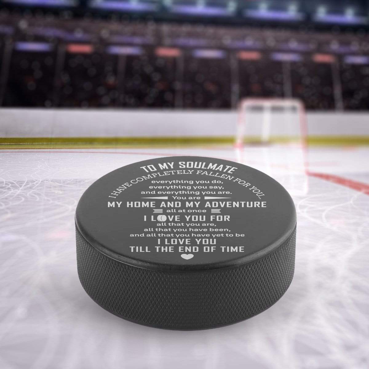 Hockey Puck - Hockey - To My Man - I Love You - Gai26008
