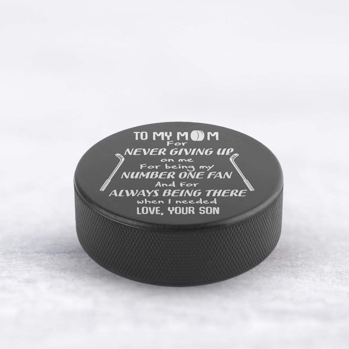Hockey Puck - Hockey - To My Mom - From Son - For Always Being There - Gai19006
