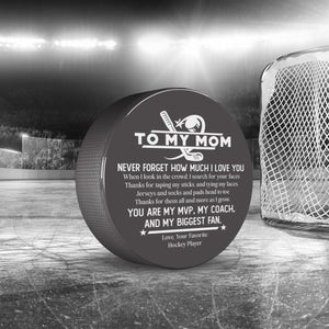 Hockey Puck - Hockey - To My Mom - Thanks For Them All And More As I Grow - Gai19024