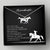 Horse Necklace - To My Granddaughter - Once Upon A Time - Gnu23003
