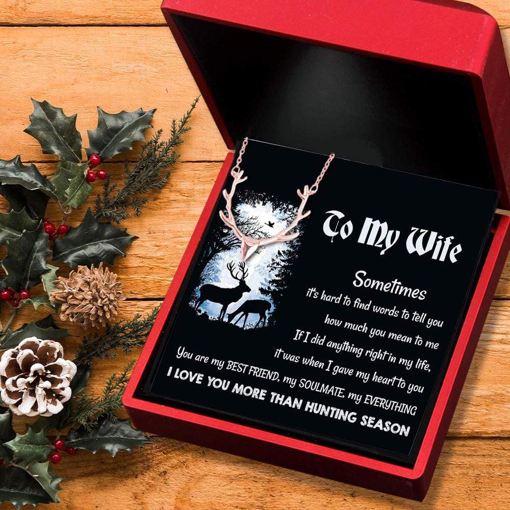 Hunter Necklace - Hunting - To My Future Wife - You Are My Everything - Gnt25015