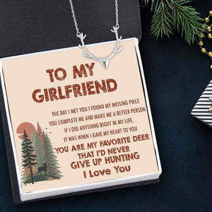 Hunter Necklace - Hunting - To My Girlfriend - I Gave My Heart To You - Gnt13017