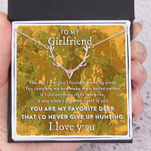 Hunter Necklace - Hunting - To My Girlfriend - You Complete Me - Gnt13015
