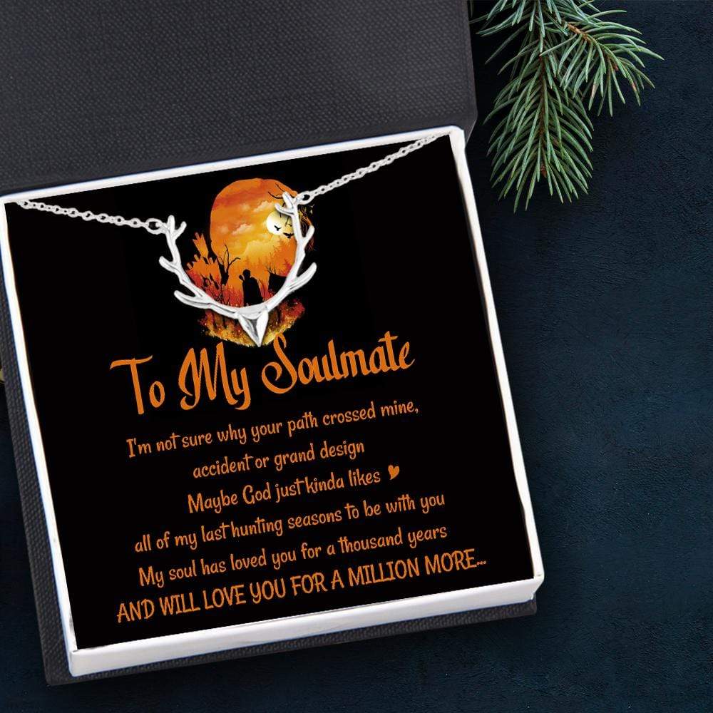 Hunter Necklace - Hunting - To My Soulmate - All Of My Last Hunting Seasons To Be With You - Gnt13018