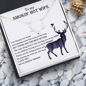 Hunter Necklace - Hunting - To My Wife - I Love You, My Ultimate Trophy - Gnt15014