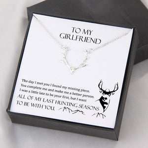 Hunter Necklace - My Girlfriend - All Of My Last Hunting Seasons To Be With You - Gnt13006