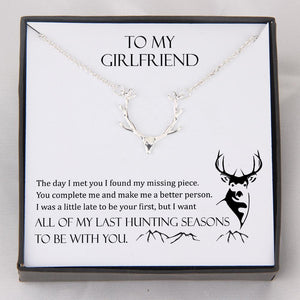 Hunter Necklace - My Girlfriend - All Of My Last Hunting Seasons To Be With You - Gnt13006