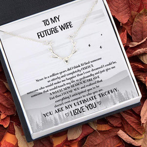 Hunter Necklace - To My Future Wife - You Are My Ultimate Trophy - Gnt25014