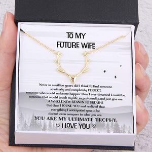 Hunter Necklace - To My Future Wife - You Are My Ultimate Trophy - Gnt25014