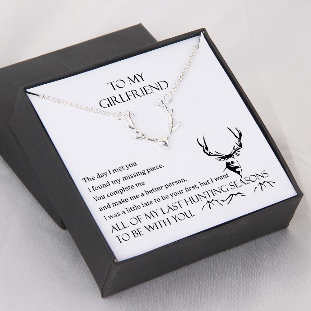 Hunter Necklace - To My Girlfriend - All Of My Last Hunting Seasons To Be With You - Gnt13001