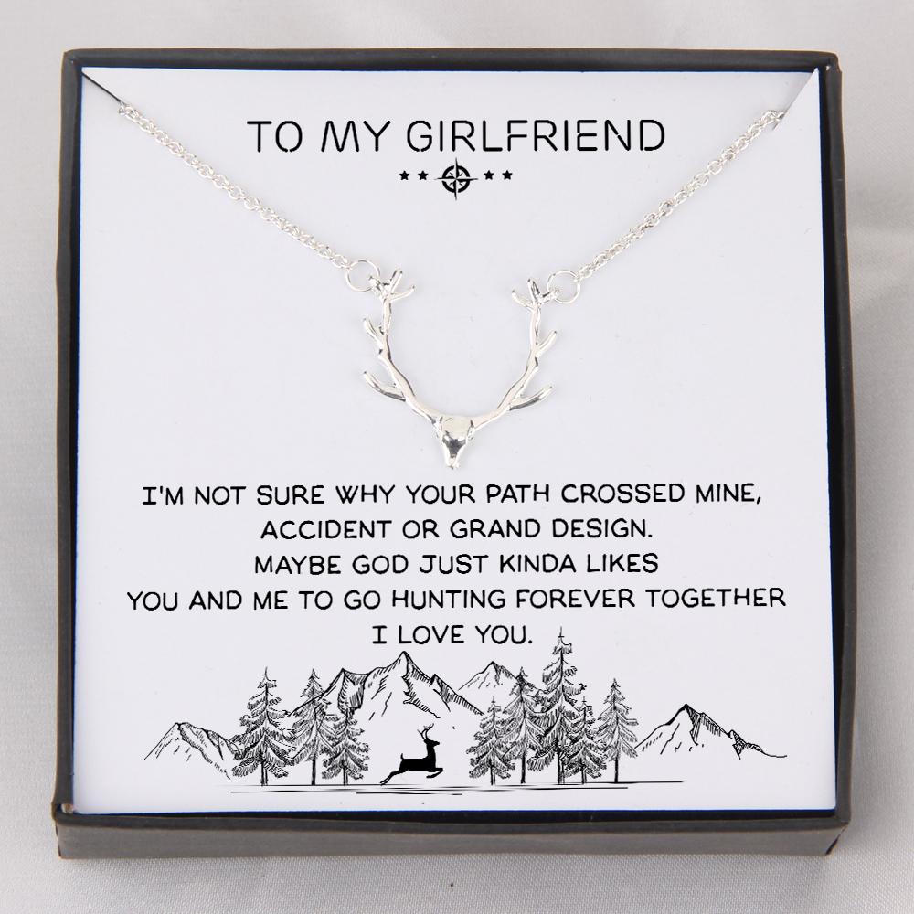 Hunter Necklace - To My Girlfriend - You And Me To Go Hunting Forever Together - Gnt13010