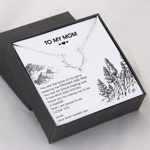 Hunter Necklace - To My Mom -Thank You For Raising Me To Be A Hunter - Gnt19001
