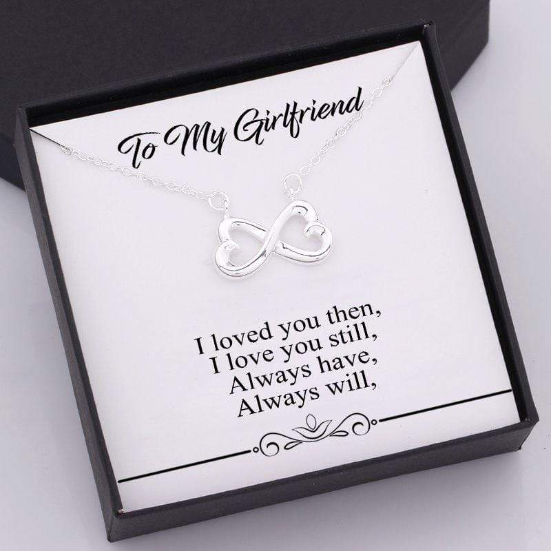 Infinity Heart Necklace - To My Girlfriend - Gna13004