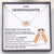 Interlocked Heart Necklace - To My Granddaughter - I'm Always Here For You - Gnp23002