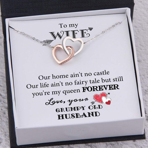 To My Wife I Will Never Find the Words Inseparable Necklace - Express Your  Love Gifts