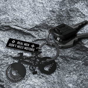 Jet Black Cycling Multi-tool Keychain - Cycling - To My Man - Love You Till The End Of The Road - Gkzo26013