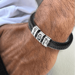 Leather Bracelet - American Football - To My Son - You Are Always My Favorite Football Player - Gbzl16032