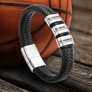 Leather Bracelet - Basketball - To My Son - I Love You - Gbzl16039