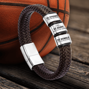 Leather Bracelet - Basketball - To My Son - I Love You - Gbzl16046