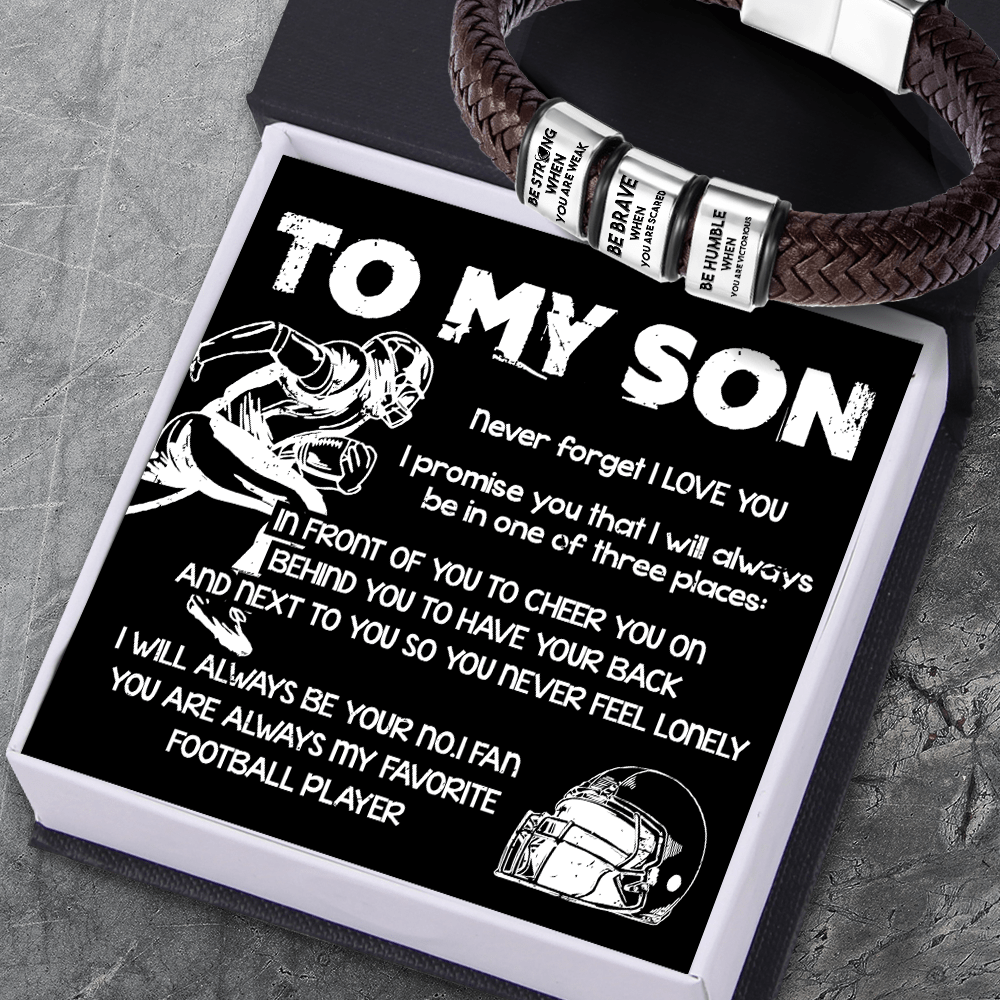 Leather Bracelet - Basketball - To My Son - You Are Always My Favorite Basketball Player - Gbzl16004