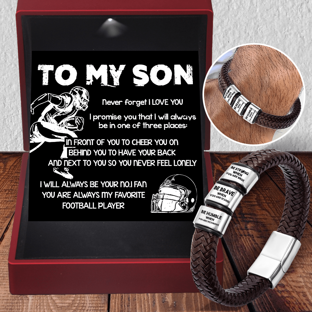 Leather Bracelet - Basketball - To My Son - You Are Always My Favorite Basketball Player - Gbzl16004